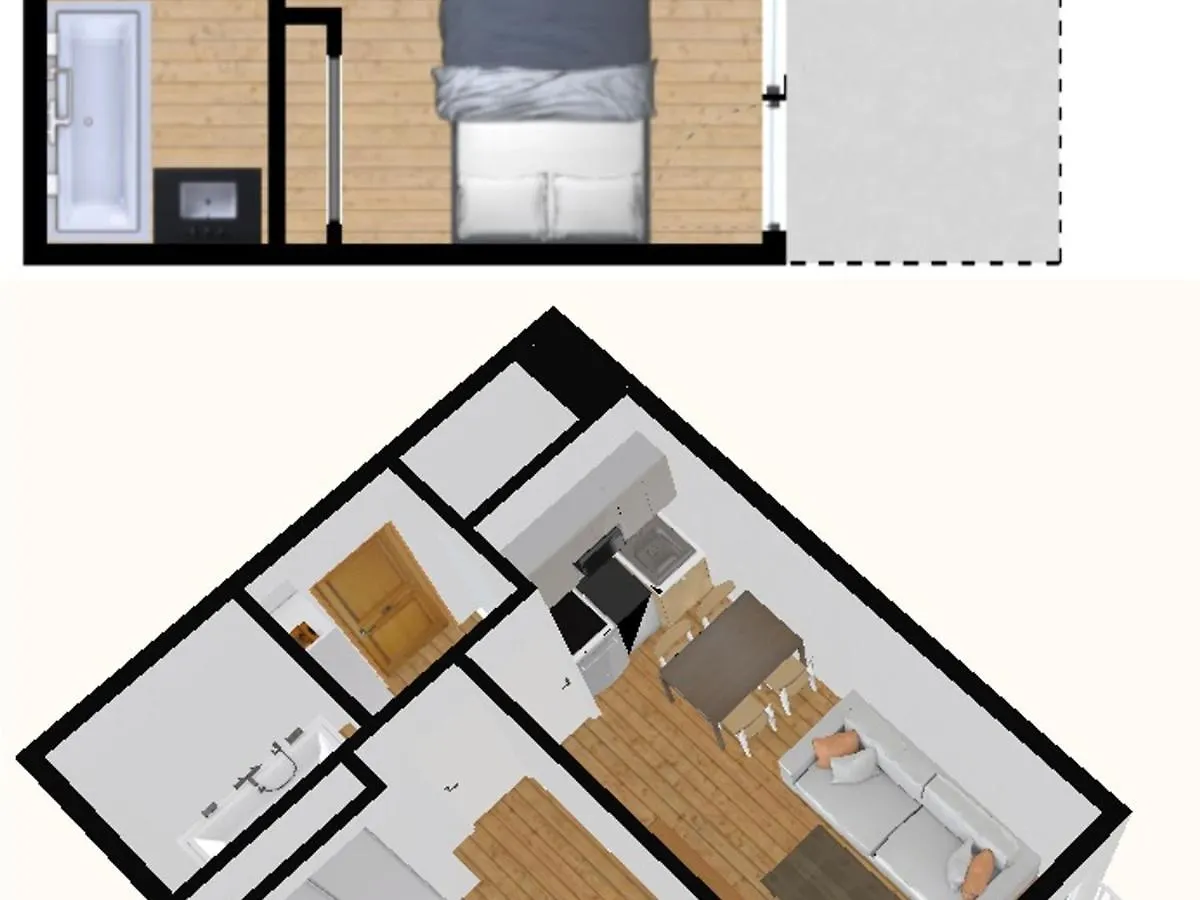 Charmant Appartement Avec Wifi Et Parking, Au Pied Des Pistes Et Au Coeur De Val-D'Isere - Fr-1-694-207